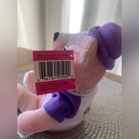 NWT Britney Spears 2000 Vintage One More Time Limited Edition Bear - Picture 10 of 15